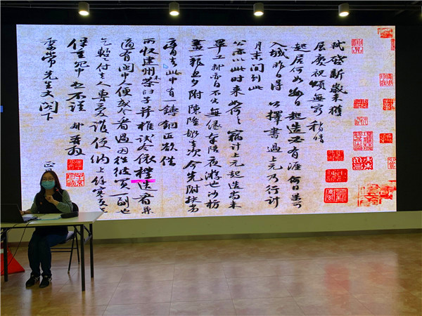 陈京老师带来主题为“故宫苏轼特展导览”的分享会（2）